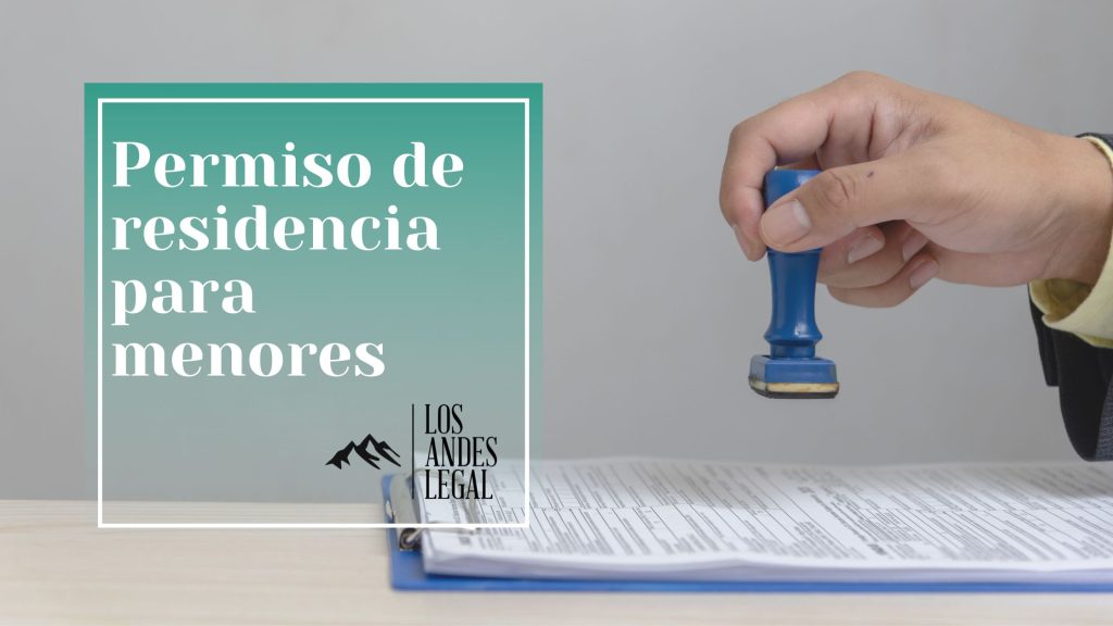 permiso de residencia para menores