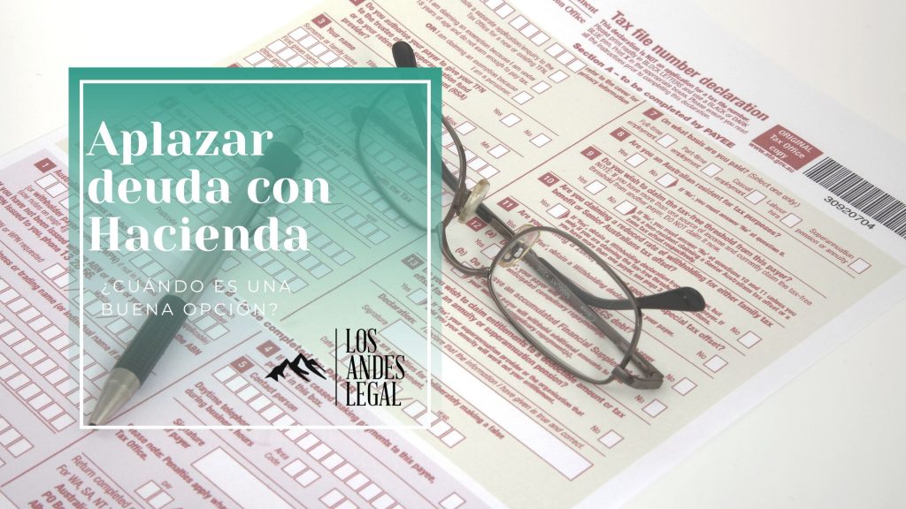 aplazar deuda hacienda